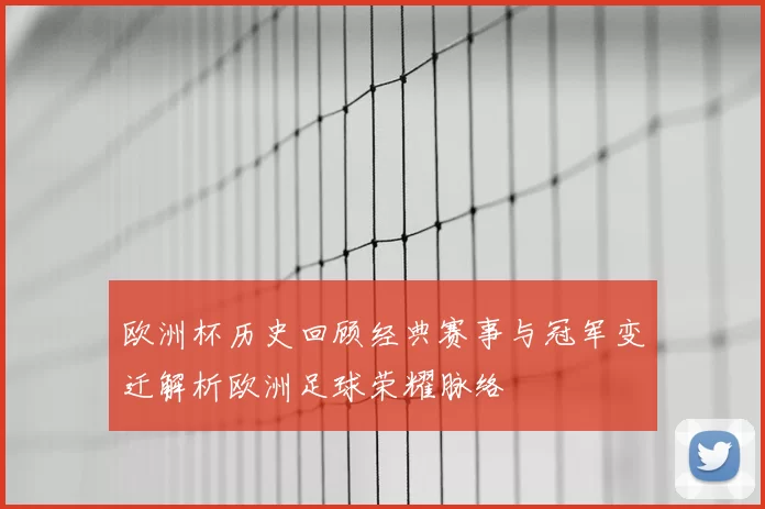 欧洲杯历史回顾经典赛事与冠军变迁解析欧洲足球荣耀脉络