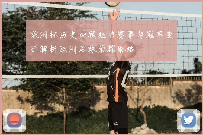 欧洲杯历史回顾经典赛事与冠军变迁解析欧洲足球荣耀脉络